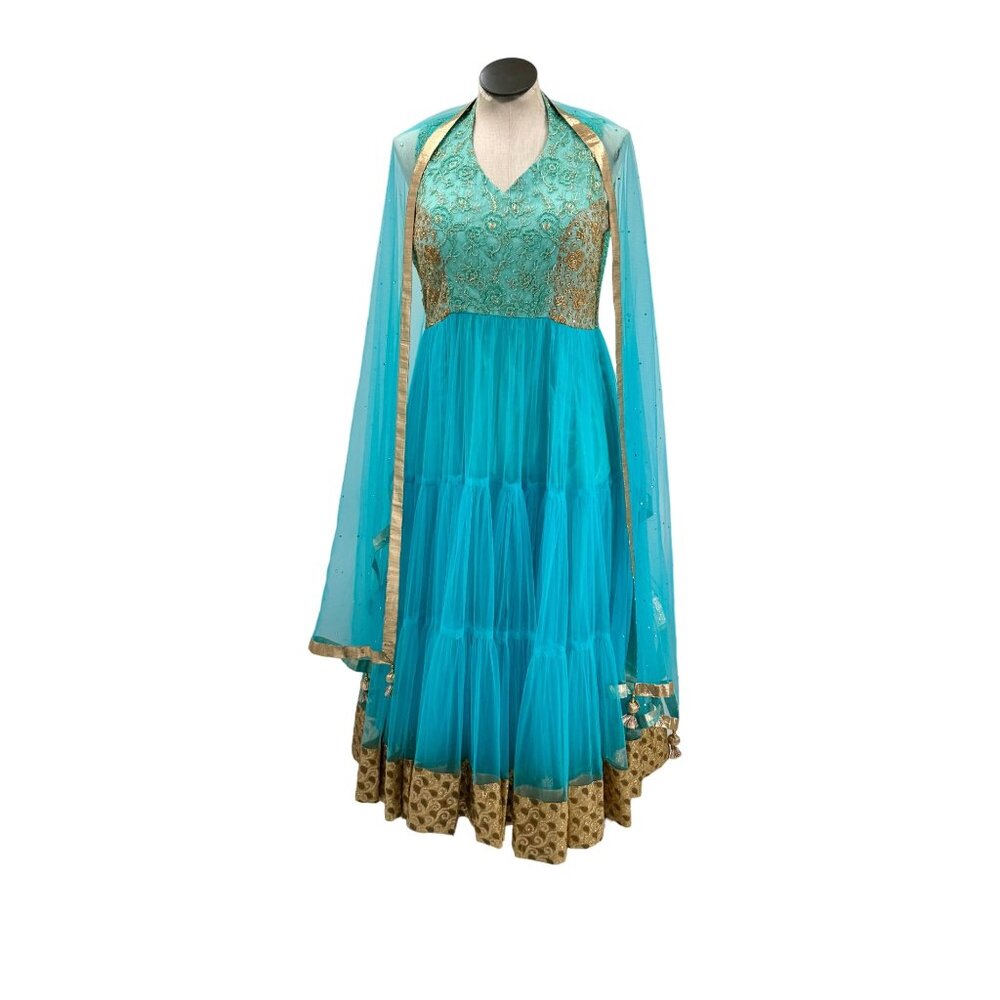 Readymade Anarkali Suit with Dupatta Handmade Party Dress